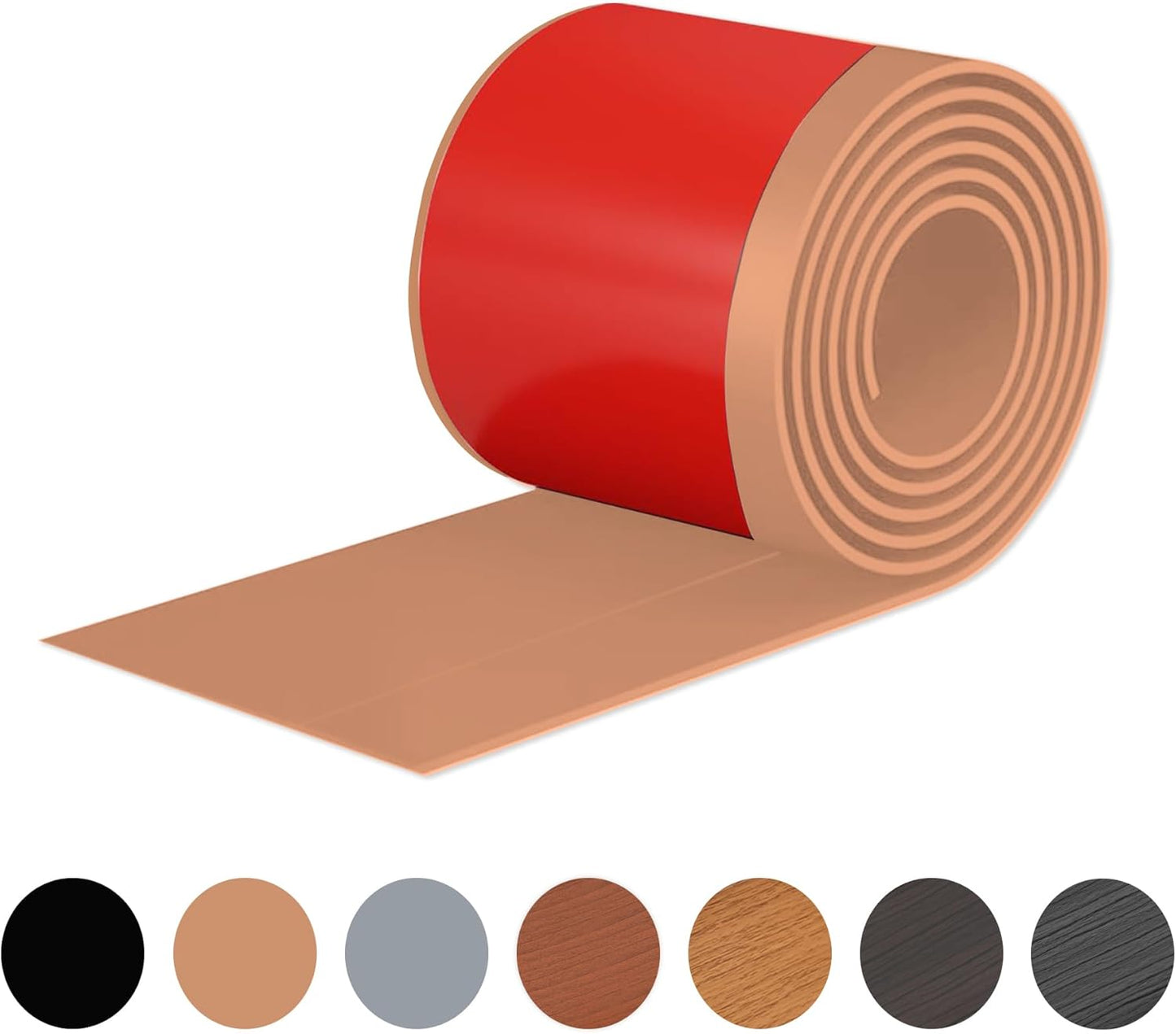 Brown Wall Molding Trim 3 Inch x 20 Feet for Home Decoration