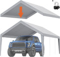 Carport Replacement Canopy Cover 13 x 20 ft - Heavy-Duty Waterproof
