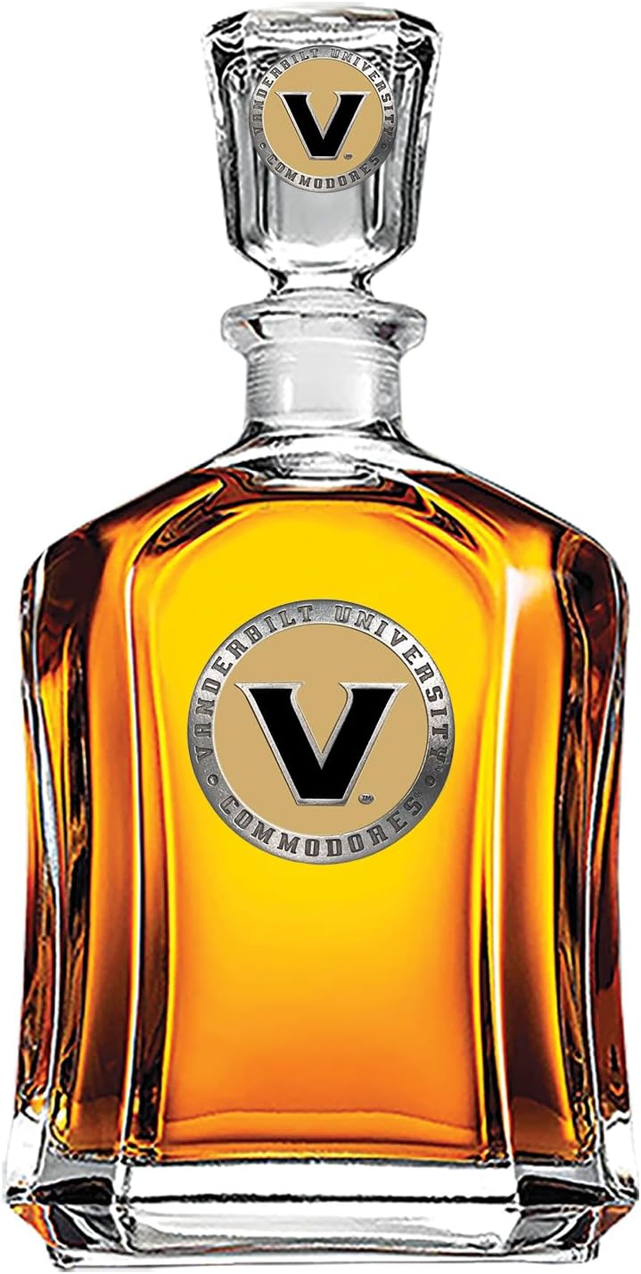 Heritage Pewter Vanderbilt Capitol Decanter for Liquor Lovers