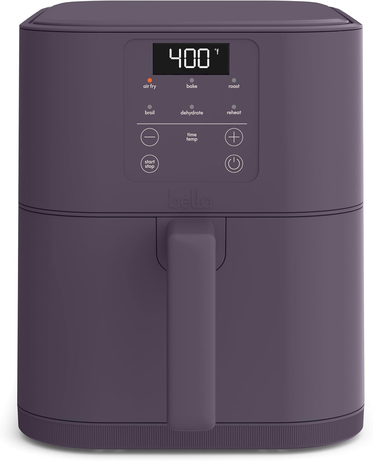 Bella 6 Qt Slim Air Fryer with EverGood Nonstick Coating