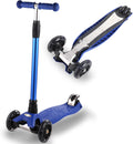 3 Wheel Scooter for Kids Ages 3-12 with Light Up Wheels - Sturdy Deck
