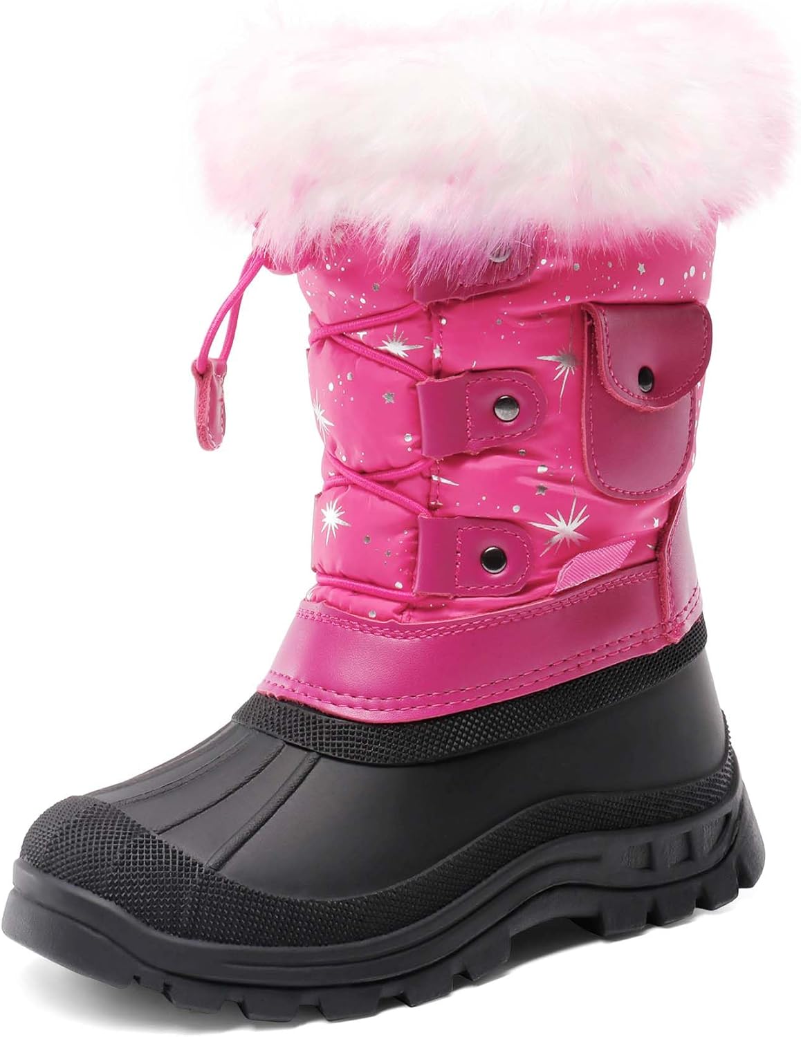 DREAM PAIRS Boys Girls Snow Boots for Cozy Winter Adventures