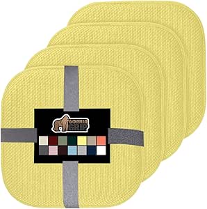 Gorilla Grip Memory Foam Chair Cushions for Ultimate Comfort