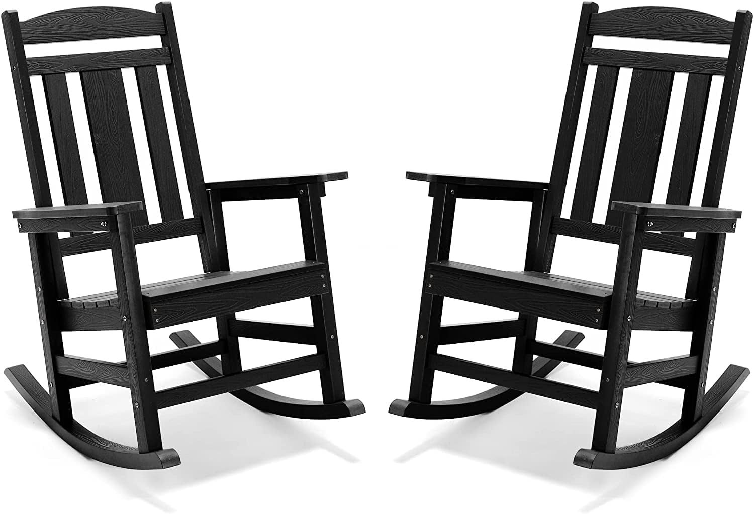 LUE BONA Set of 2 Heavy Duty Rockers - Weather Resistant & Oversized