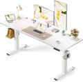 63 x 24 in Electric Standing Desk - Adjustable Sit Stand Table