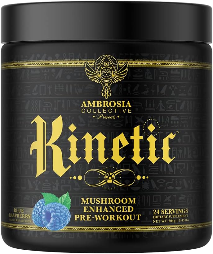 Kinetic Organic Preworkout: Mushroom Enhanced Energy Boost