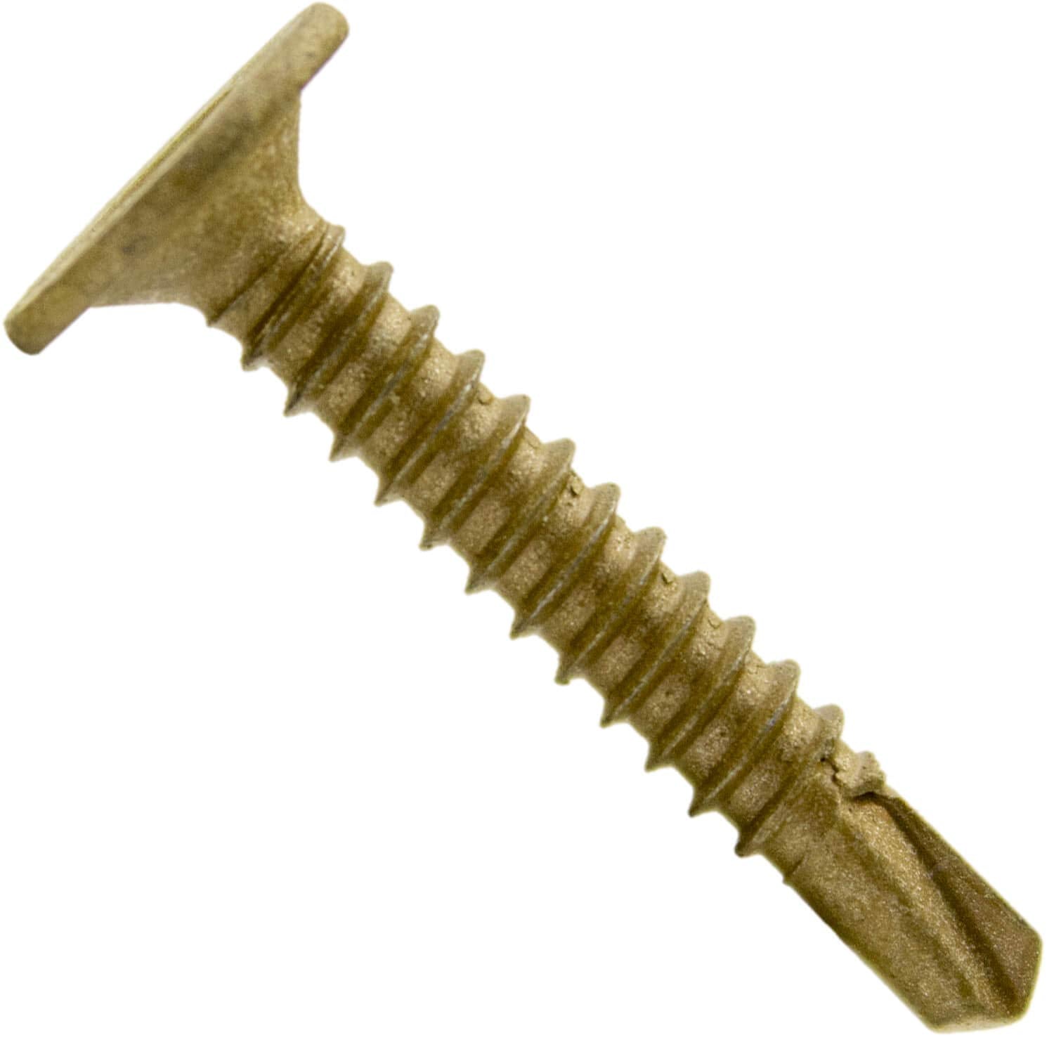 Self Drilling Wafer Head Screw #10-16 X 1-1/4in for Wood to Metal
