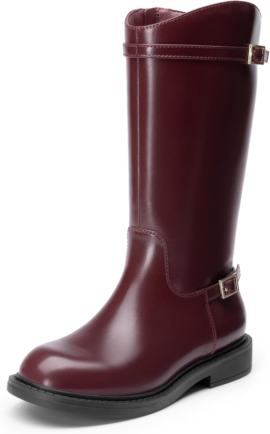 DREAM PAIRS Girls Knee High Boots for Stylish Little Kids