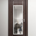 whitebeach 48in x 16in Over The Door Full Length Mirror - Space-Saving