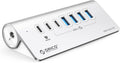 ORICO 7 Port USB Hub 10Gbps USB 3.2 Gen 2 - Aluminum 7-Port Hub
