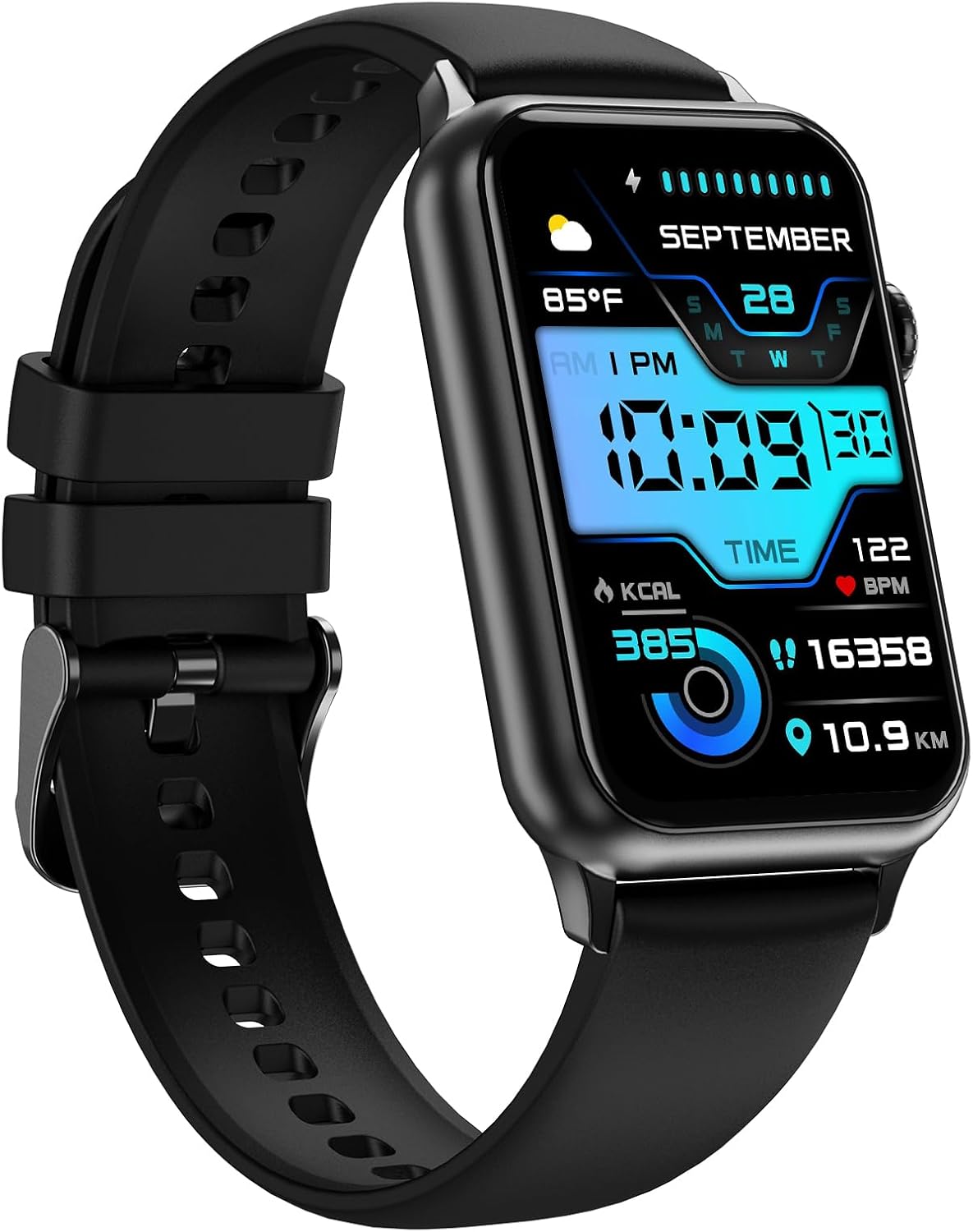 24/7 Health Fitness Watch - Heart Rate, Sleep, Exercise, IP68 - Wontrum
