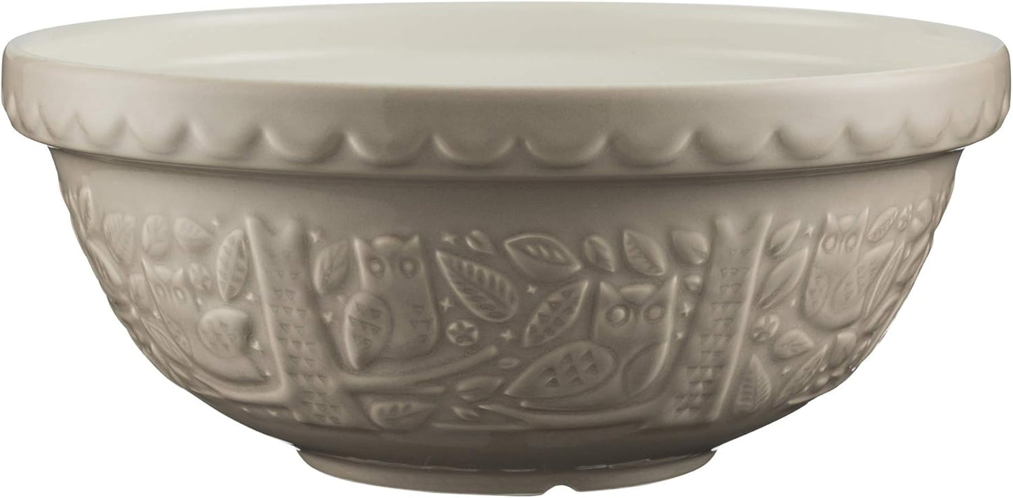 Mason Cash S18 Owl Embossed Mixing Bowl for Perfect Baking