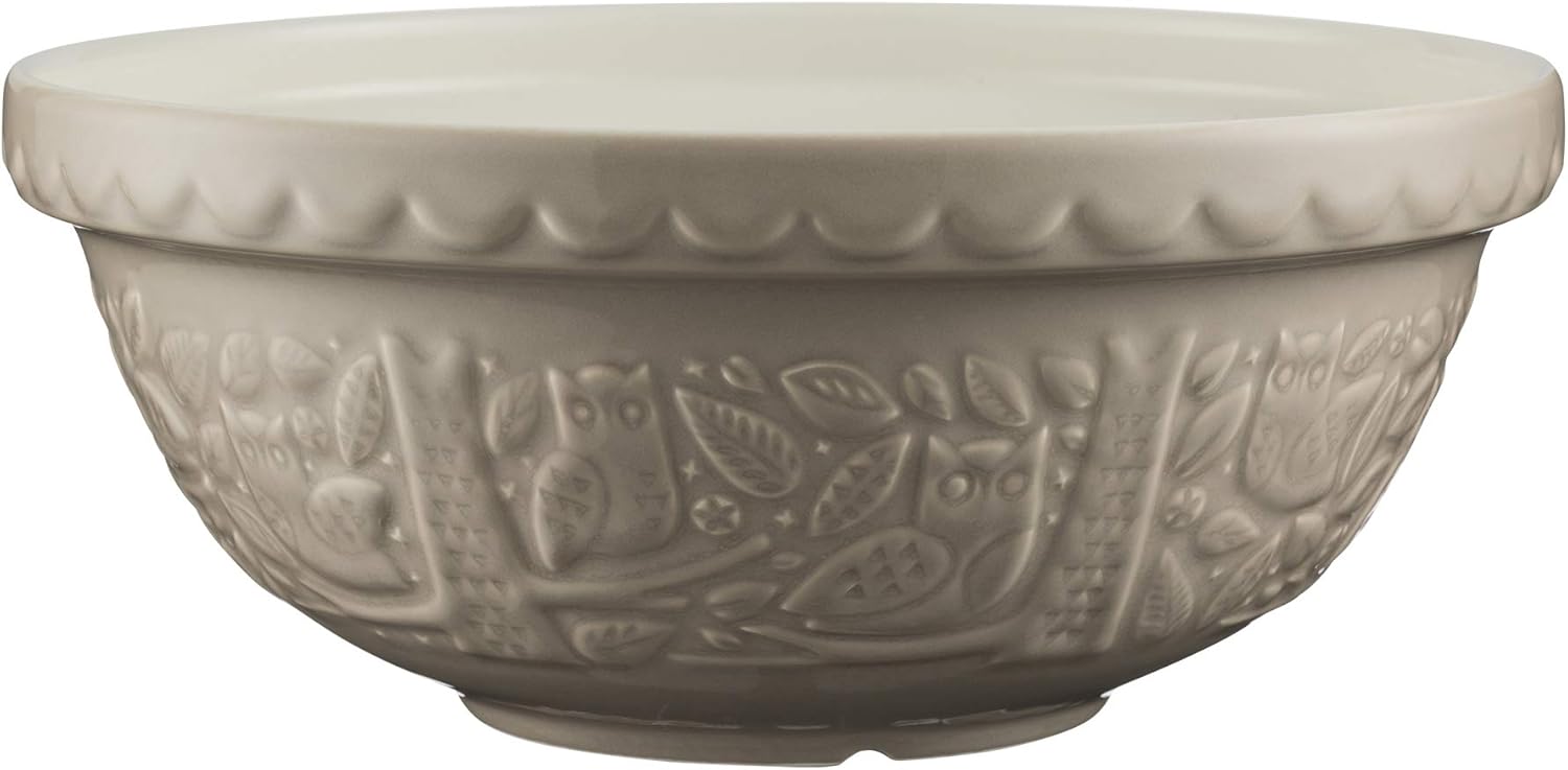 Mason Cash S18 Owl Embossed Mixing Bowl for Perfect Baking
