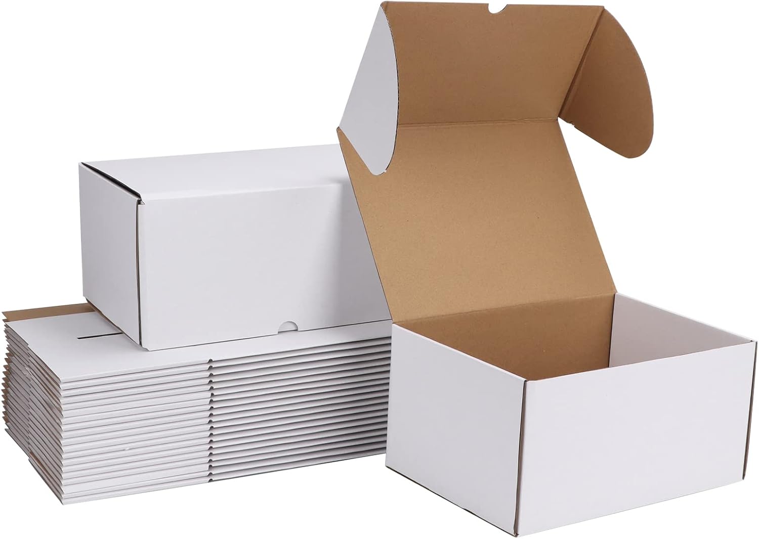 10x7x5 Shipping Boxes Set of 20 for Small Business Packaging