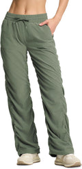 Yogipace Women's Lightweight Wrinkle Resistant Dance Studio Pants UPF