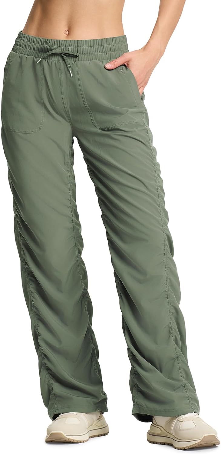 Yogipace Women's Lightweight Dance Studio Pants for Travel & Yoga