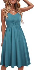 Casual Dresses for Women Sleeveless Spaghetti Strap Sundress
