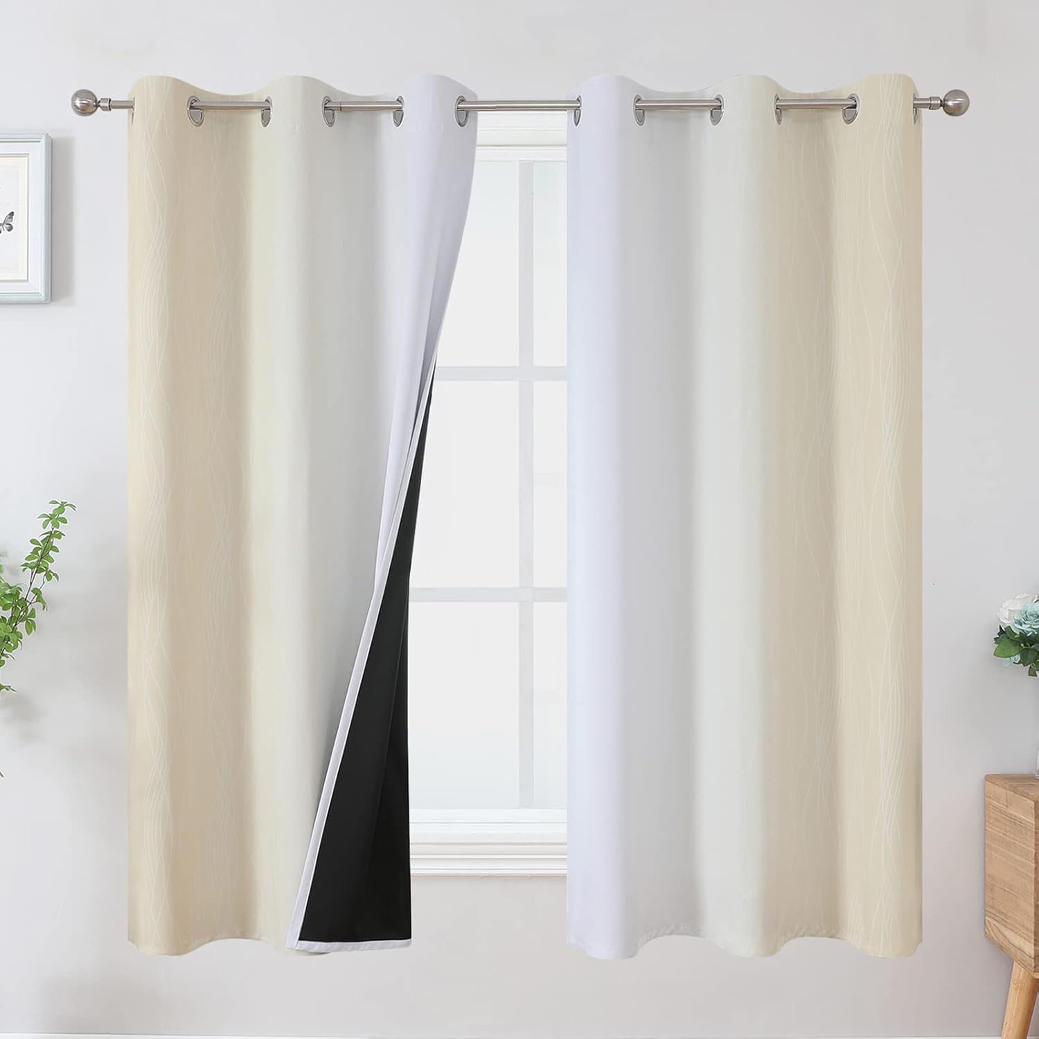 Ombre Blackout Curtains by Estelar Textiler for Modern Homes