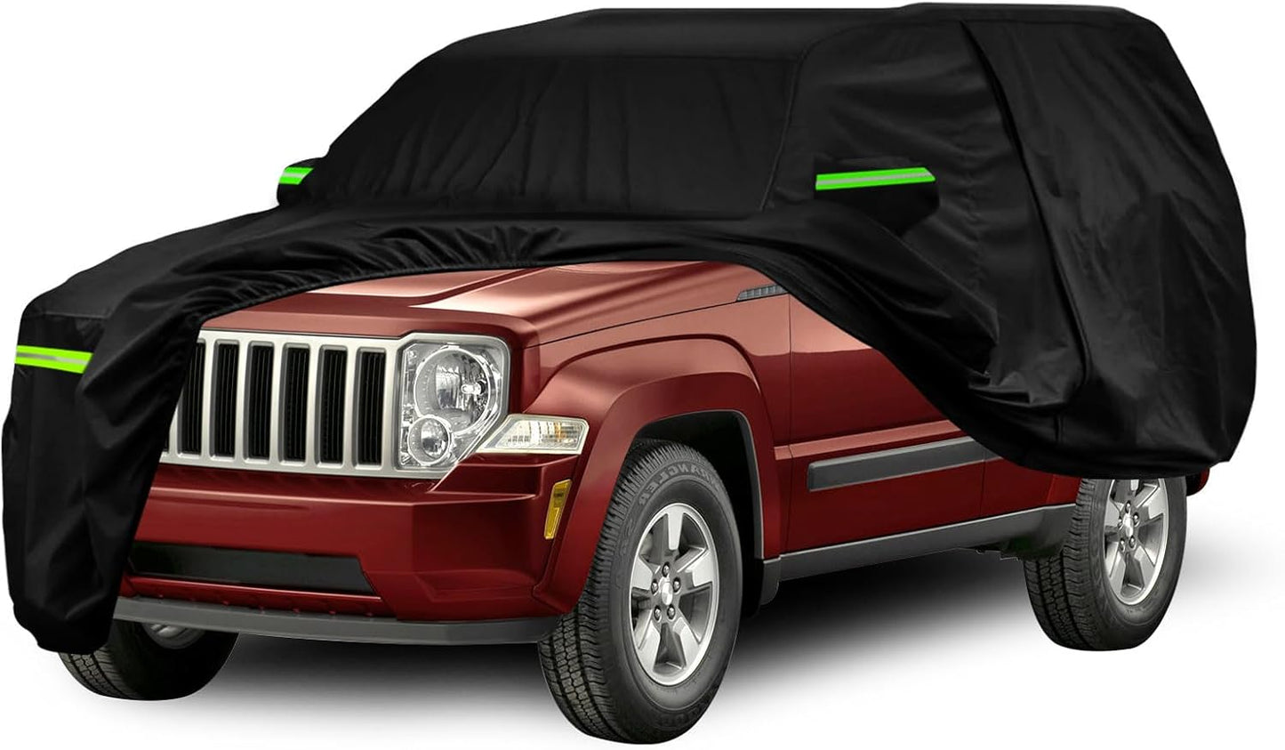 Waterproof Car Cover for 2001-2013 Jeep Liberty - 6 Layers