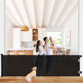 Retractable Baby Gates Extra Wide 118 in - Retractable Mesh Gate