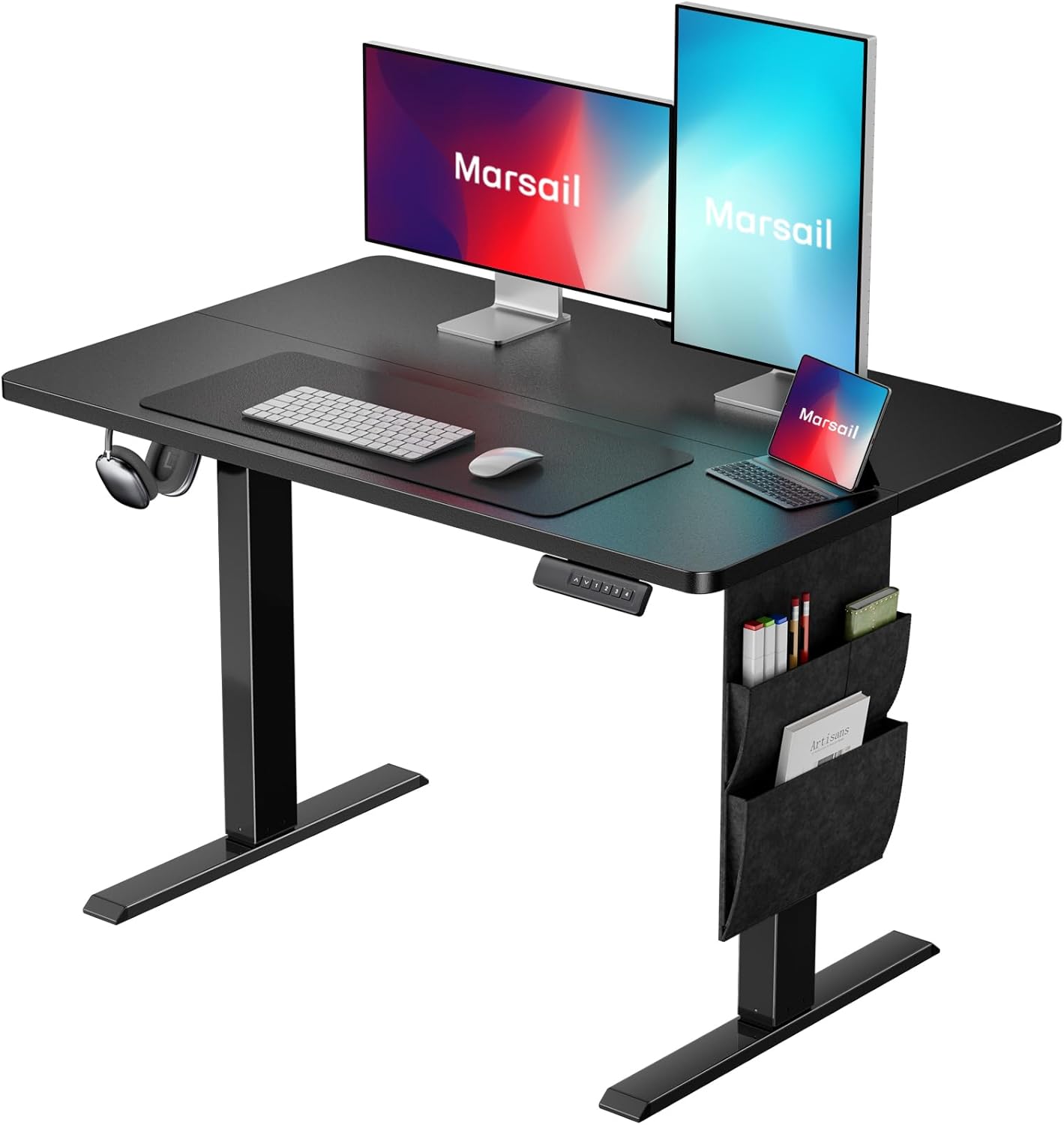 Electric Standing Desk with Memory Presets for Home Office Use