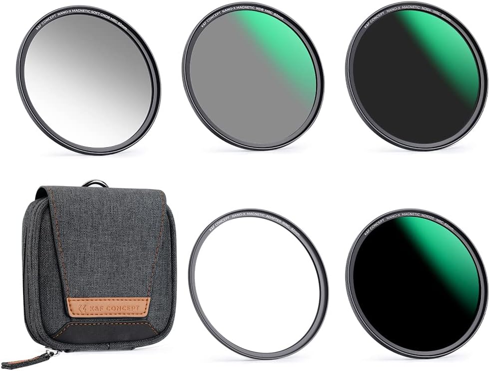 K&F Concept 67mm Magnetic ND Lens Filters Kit for Photographers