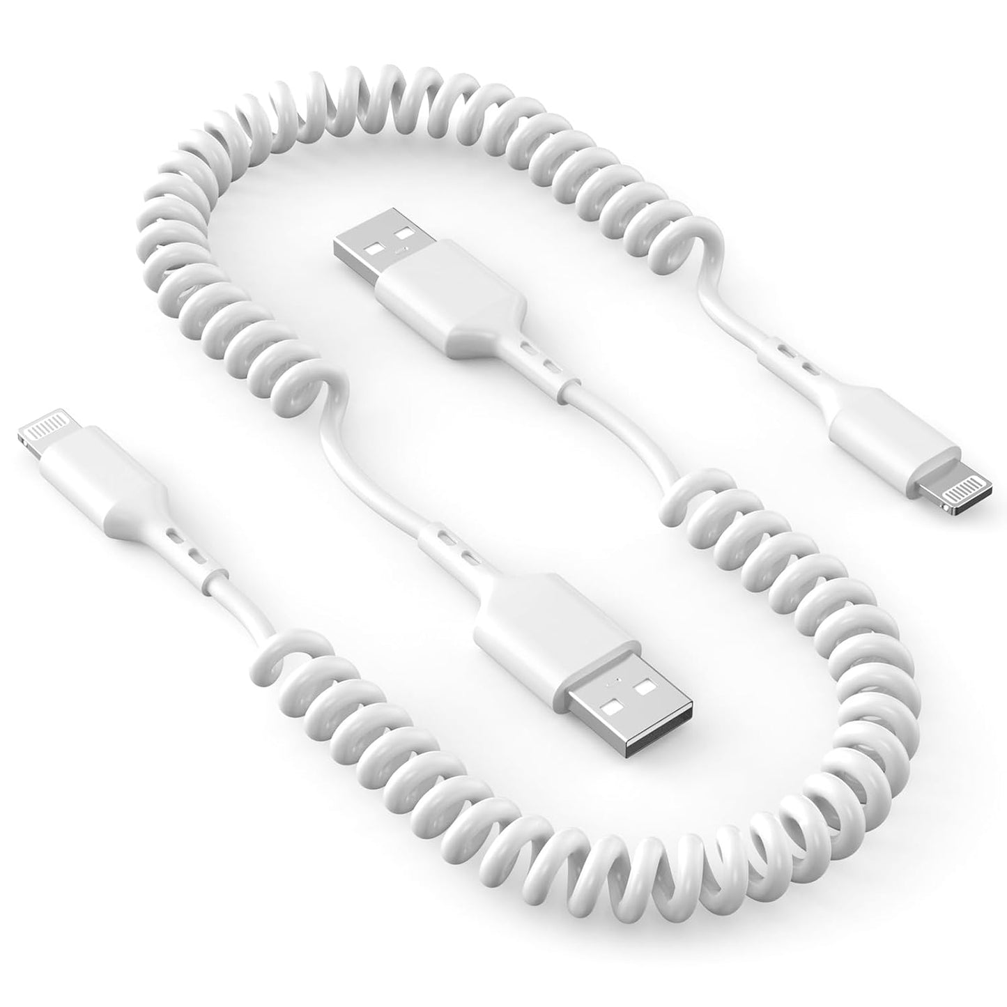 Fast Charging 6FT iPhone Car Charger, 2 Pack MFi Certified Lightning Cable