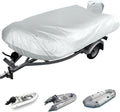 Durable Inflatable Boat Cover with Motor Cover for 8-13 Feet
