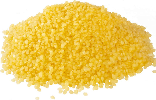 10 LB Yellow Beeswax Pellets for DIY Candle Making and Crafts