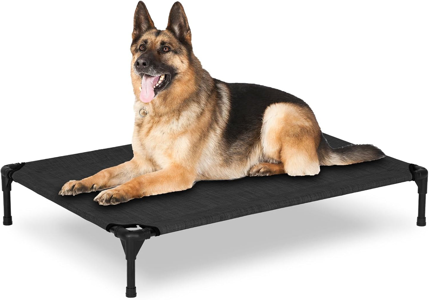 Elevated Dog Bed for Outdoor Use - Large Raised Dog Cot