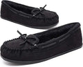 KOLILI Women's Faux Fur Moccasin Slippers for Ultimate Cozy Comfort