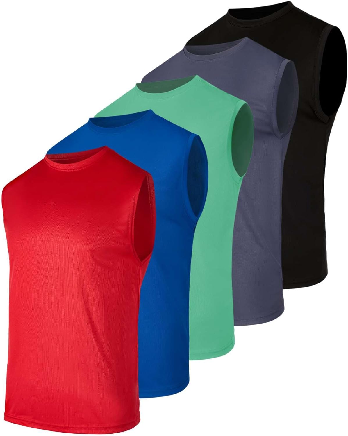 Real Essentials Men's Mesh Active Tank Top for Ultimate Comfort