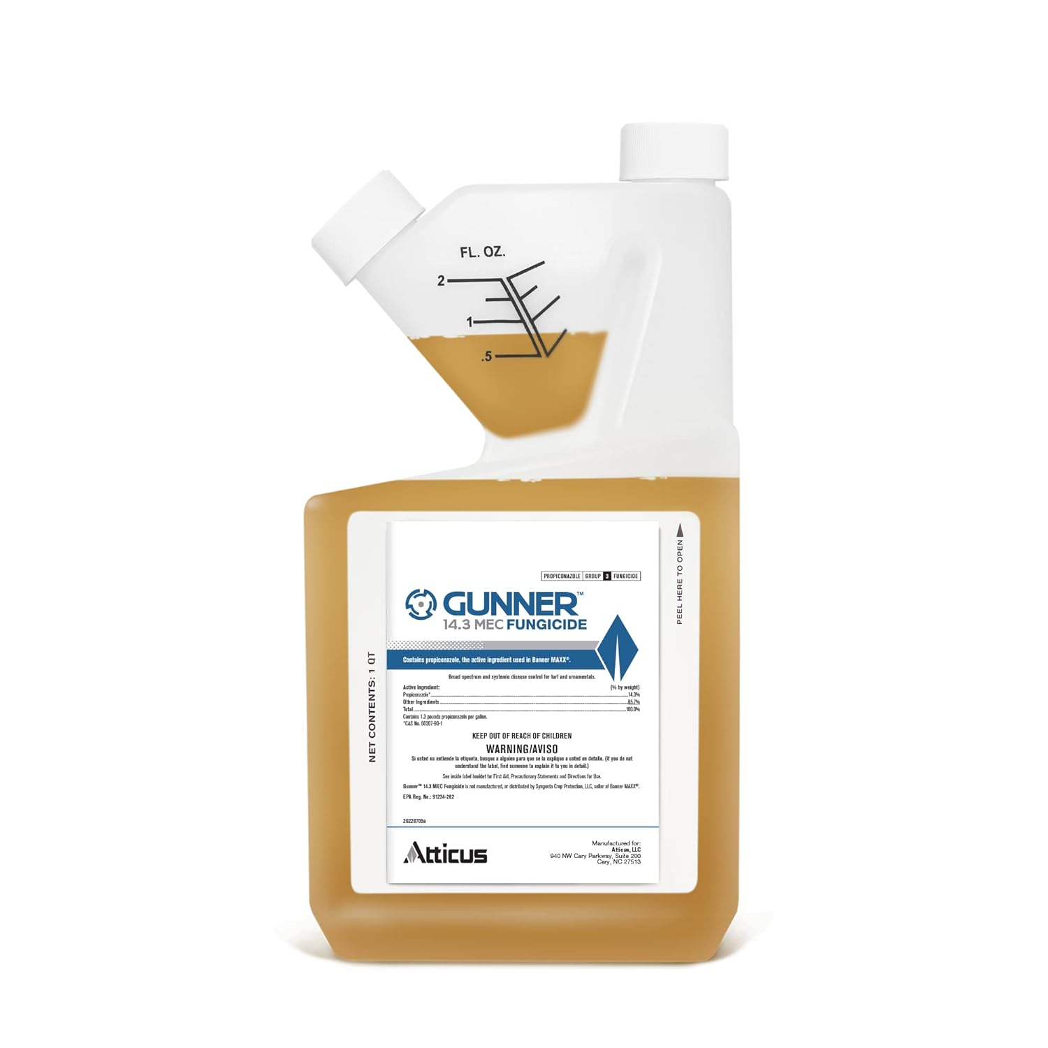 Gunner 14.3 MEC Propiconazole Fungicide for Effective Fungus Control
