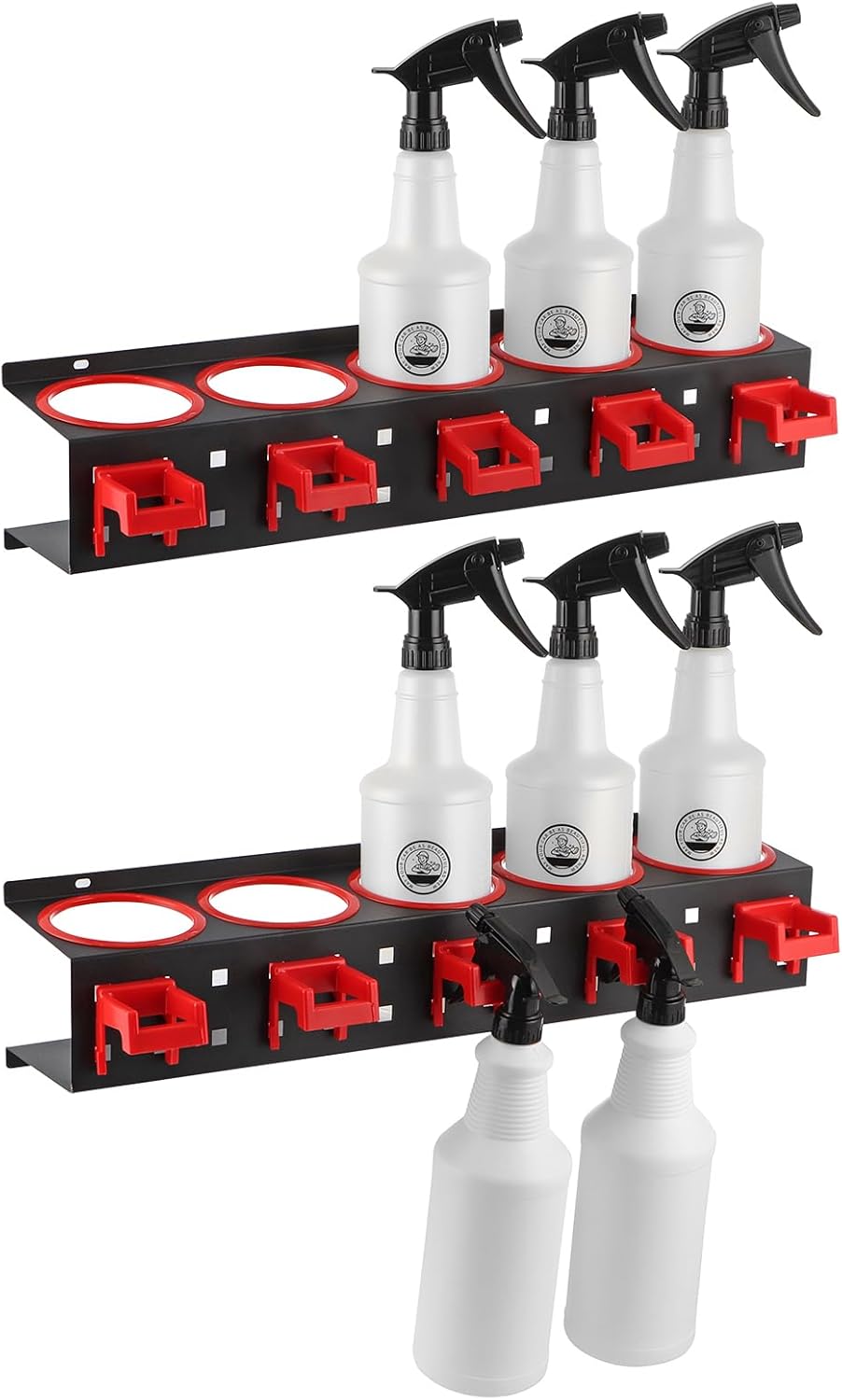 MOLIGOU Spray Bottle Storage Rack for Car Detailing Needs