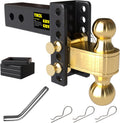 TIROL 2.5ft Adjustable Trailer Hitch 2 1/2 Receiver - Heavy Duty