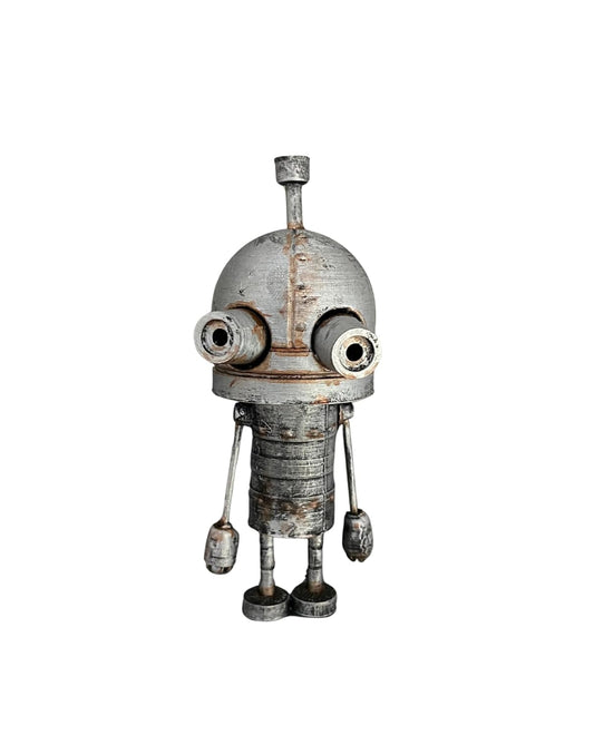 Machinarium-Inspired 3D Robot Figurine - Handcrafted