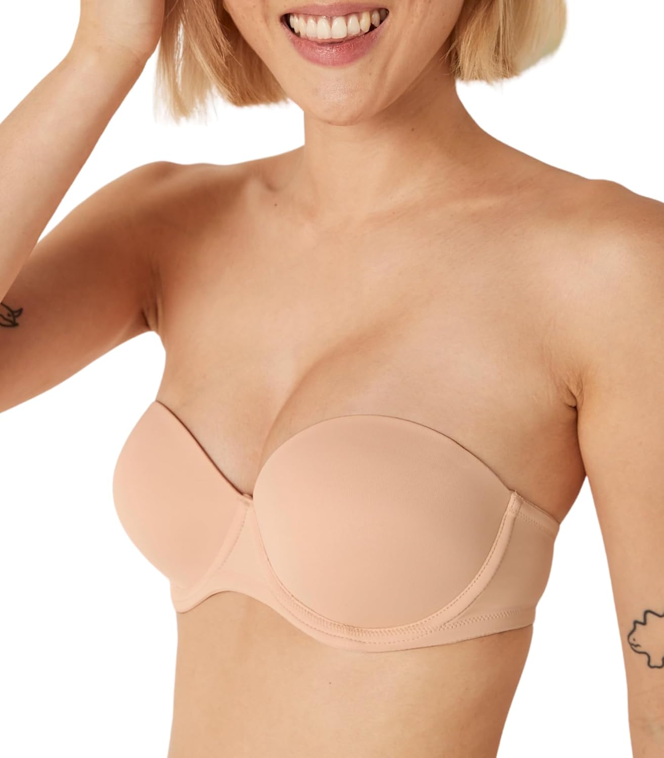 Wear Everywhere Push Up Strapless Bra for Ultimate Comfort