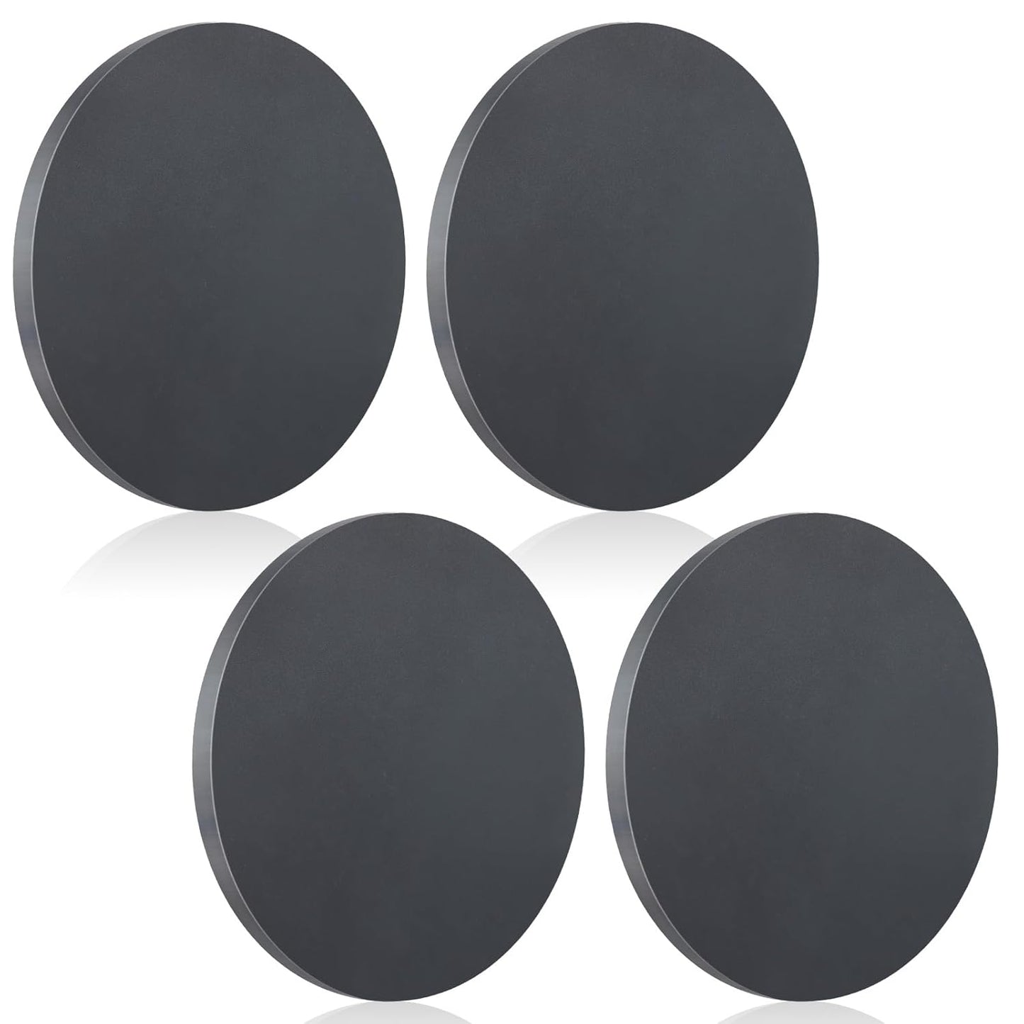 Round 1/4in Steel Plate for Industrial & DIY Use - 4 Pack
