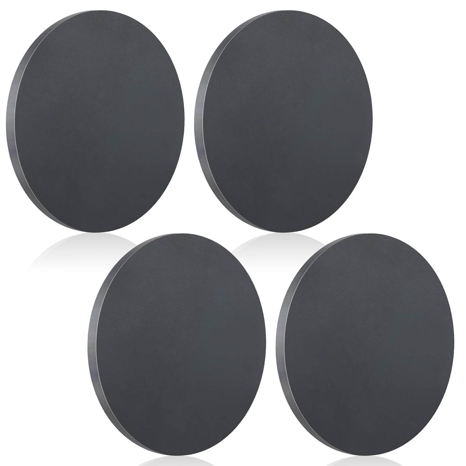 Round 1/4in Steel Plate for Industrial & DIY Use - 4 Pack