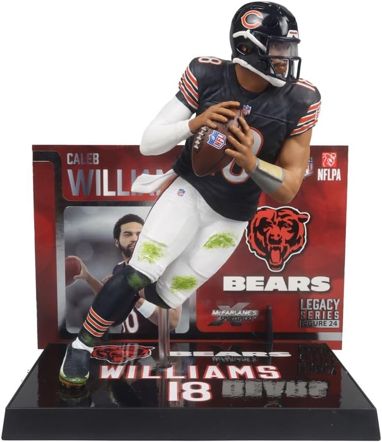 Caleb Williams (Chicago Bears) NFL 7 Figure - McFarlane Collectible