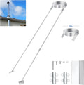 Extended Chimney Roof Bracket 10in for DuraVent Triple Wall - Stable