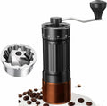Portable Manual Coffee Grinder with CNC Stainless Steel Burr