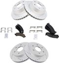 Premium Brake Pad & Rotor Kit for 02-06 Avalanche & More