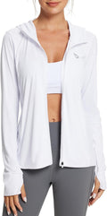 baleaf Women's Sun Protection Hoodie Jacket - Lightweight UPF 50