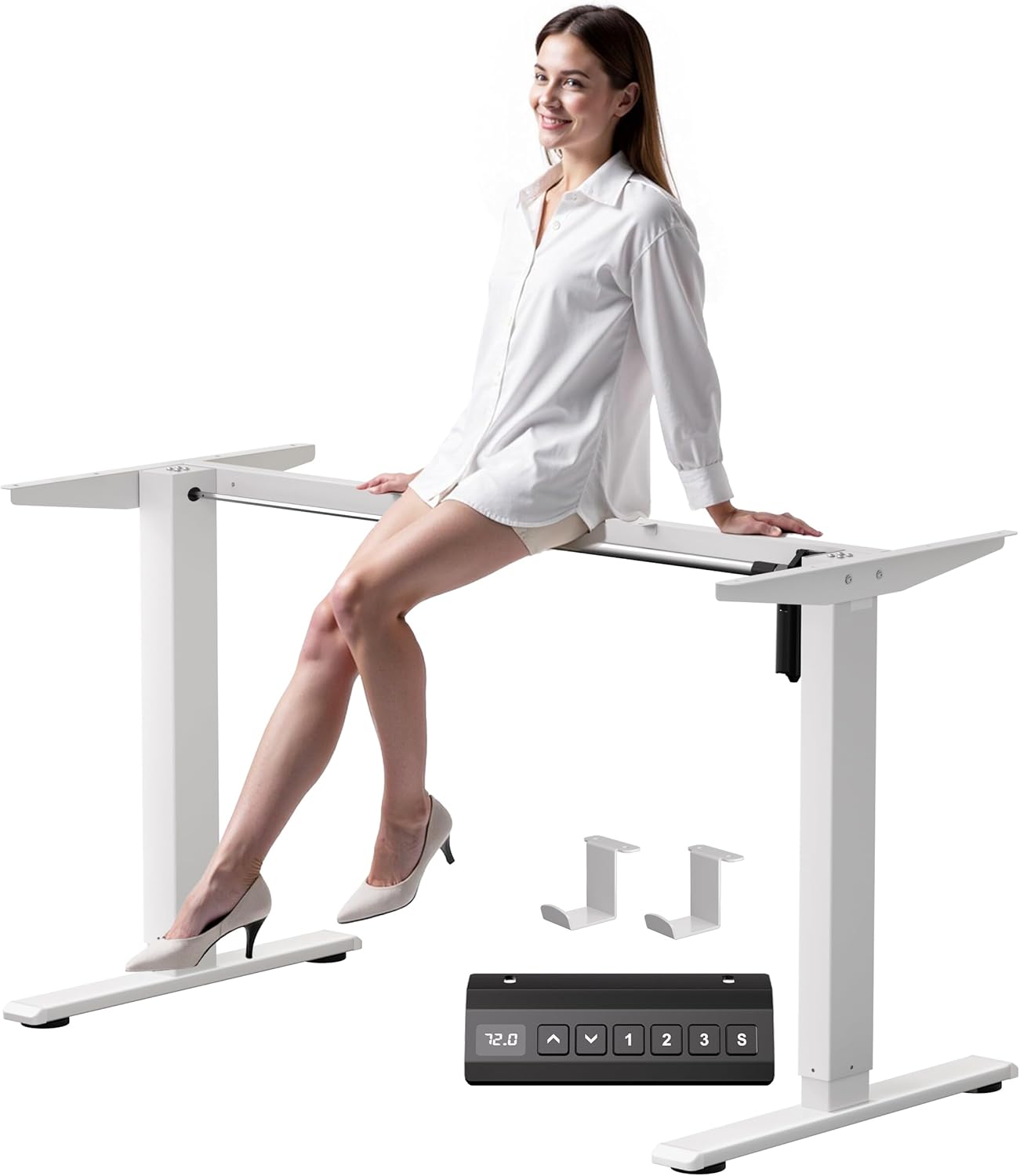 Electric Standing Desk Frame for Ergonomic Home Office Setup