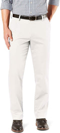 DOCKERS Men's Straight Fit Signature Lux Cotton Stretch (Style RDTG)