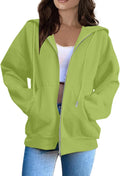 Zip Up Hoodie Women Fall Fashion 2024 - Lightweight Loose Fit