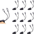 10 Pack Music Stand Lights - Clip On LED Musician Lights for Sheets