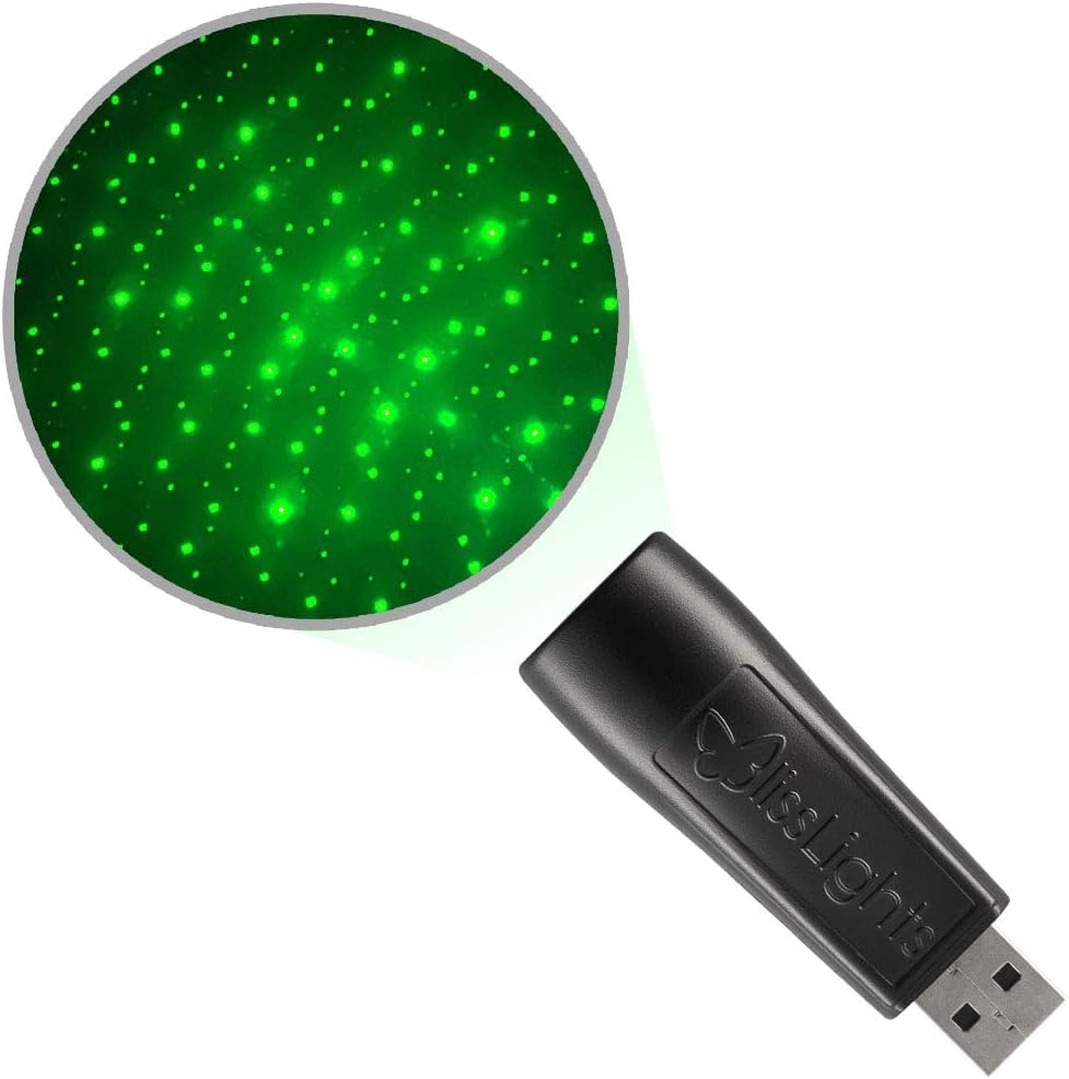 BlissLights Starport: USB Galaxy Laser Projector