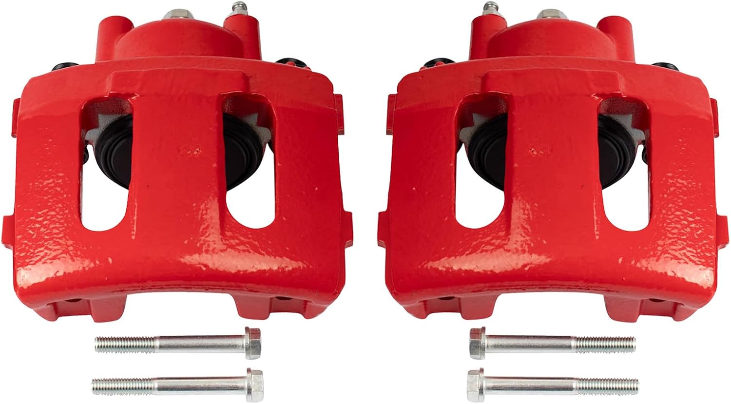 TRQ Front Performance Brake Caliper Set for Jeep Models 1990-2006
